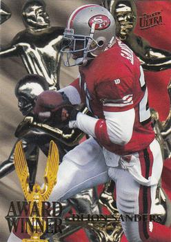 Deion Sanders San Francisco 49ers 1995 Ultra Fleer NFL Award Winners #5